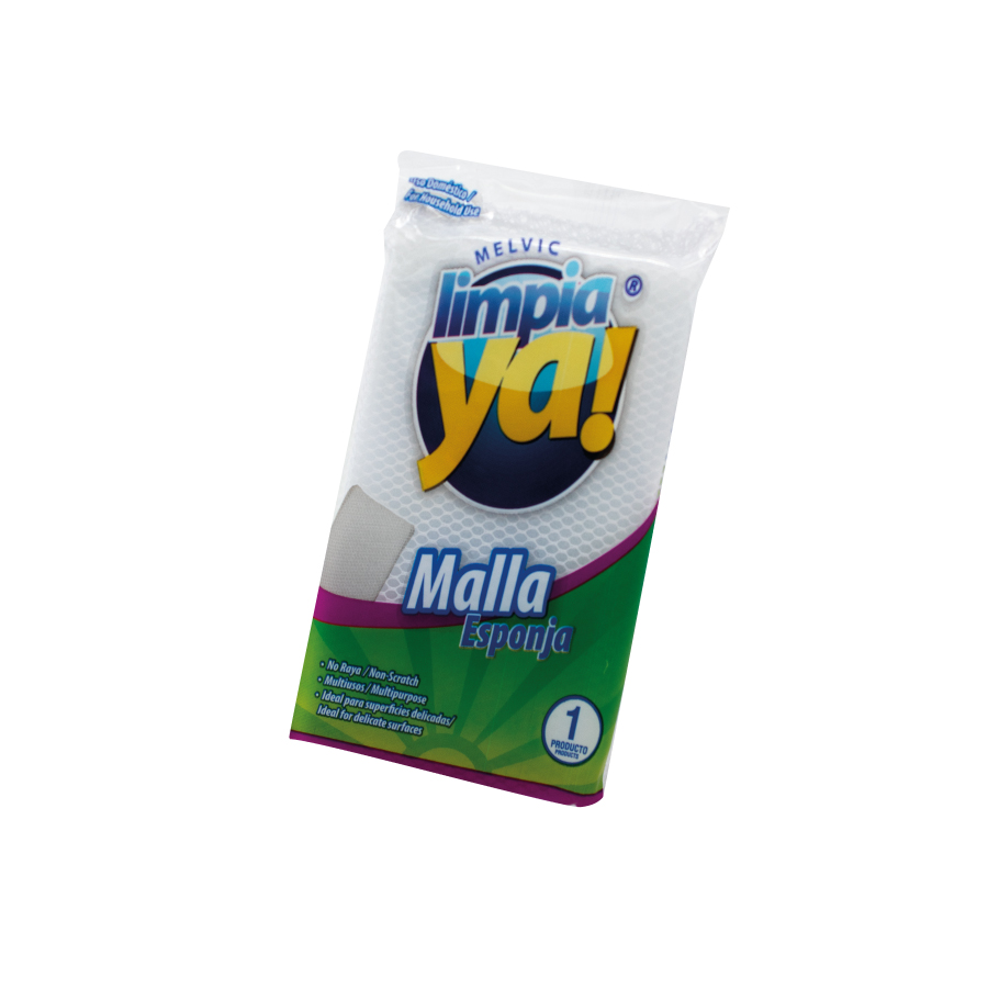 Esponja Malla blanca x1