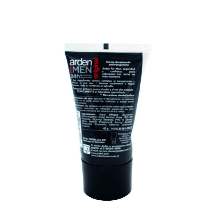 Desodorante hombre Colapsible 40ml