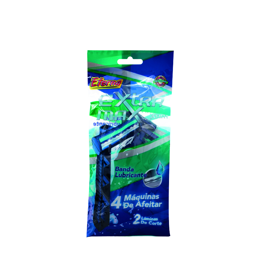 Maquina De Afeitar Economica paquete X4 und