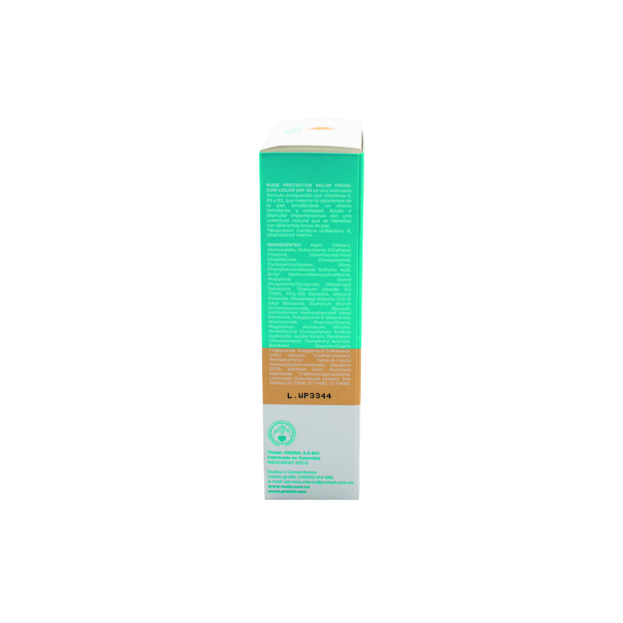Protector solar  Color 50ml