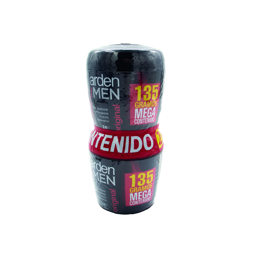 Desodorante hombre en crema 135gr x2