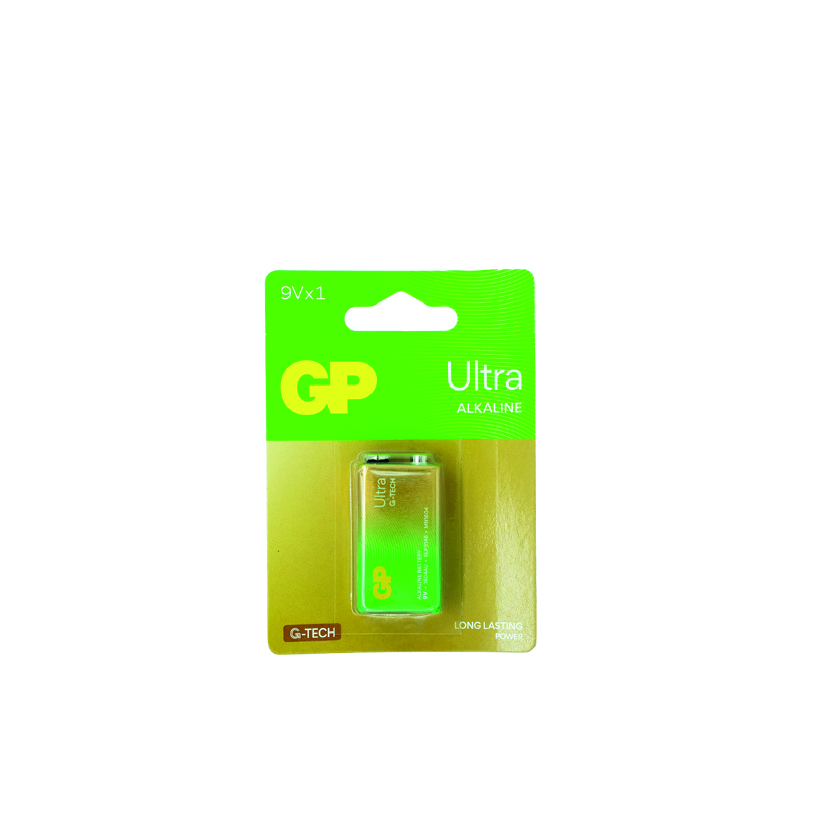 Pila bateria alcalina 9V Ultra