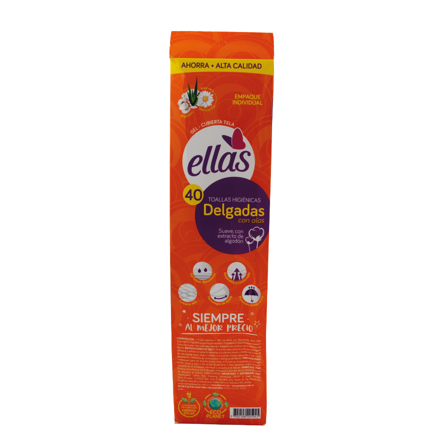 Dispensador de toallas higienicas x40 und